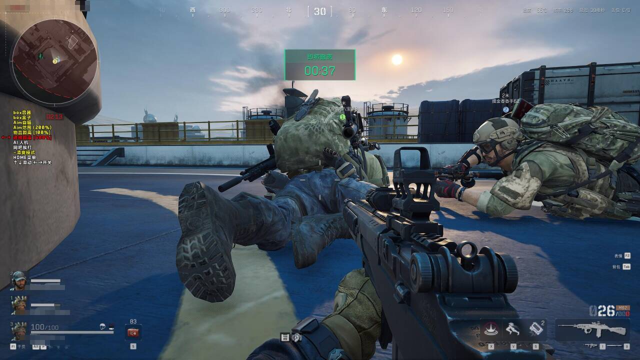 三角洲科技辅助QH透视自瞄软件效果图